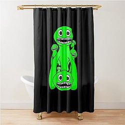 Garden of Banibam Characters Shower Curtain