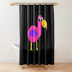 Opala Bird Garden of Banana Shower Curtain