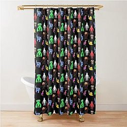 Cute Garden of Banban Shower Curtain