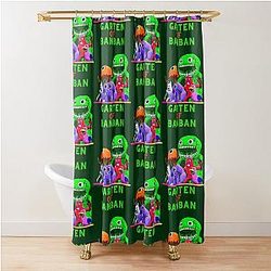 Garden of Banet Character Shower Curtain
