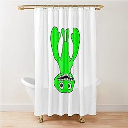 Garden Of Banana Characters Shower Curtain