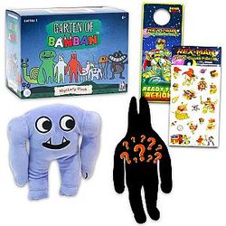 Garten of Banban Blind Box Set with Collectable Video Game Mini Plush Figure and Stickers, Garten of Banban Mystery Plush
