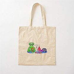 Garden of Monsters Game Artwork Cotton Tote Bag