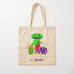 Garden of Banana Characters Active 1 Cotton Tote Bag