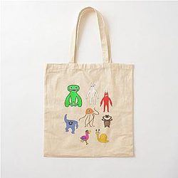 Cute Garden of Banban Characters Active Cotton Tote Bag