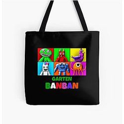 Garden of Banba Characters All Over Print Tote Bag