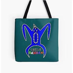 Nab Garten of Banban Logo and Characters. Horror games 2023. All Over Print Tote Bag