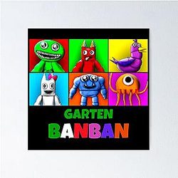 Garten of Banban Characters Poster