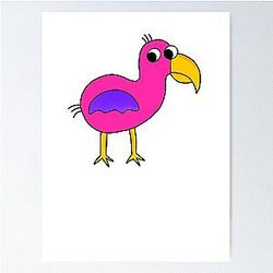 Opila Bird Garden of Banban Funny Bird Poster