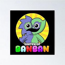 Garten of Banban Character Roblox Game Poster