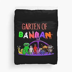 Garden of Characters Duvet Cover