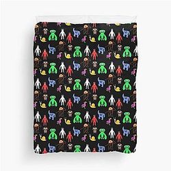 Cute Garden of Banban Characters Duvet Cover