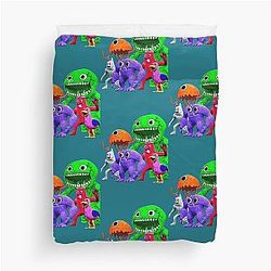 Garden of Bananas Duvet Cover
