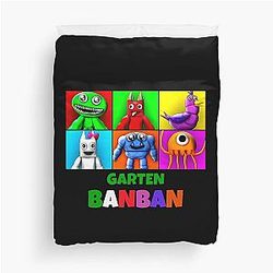 Garden of Banana Duvet Cover