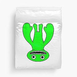 Garden of Characters Duvet Cover