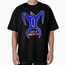 Nab Garten of Banban Logo and Characters. Horror games 2023 Oversized T-Shirt