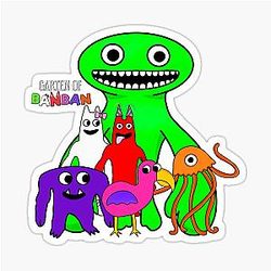 Garden of Banban Group Sticker