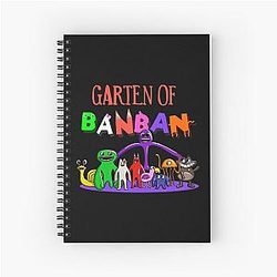 Garden of Banban Spiral Notebook