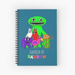 Garden of Bananabana Characters Active Spiral Notebook