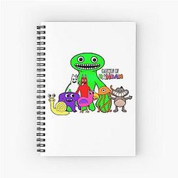 Garden of Banban Spiral Notebook