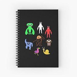 Cute Garden of Banban Active Spiral Notebook