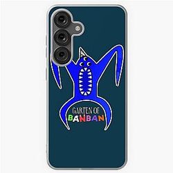 Nab Garten of Banban Logo and Characters. Horror games 2023 Samsung Galaxy Soft Case