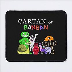 Garden of Characters Mouse Pad