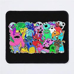 Garten of Banban collage of characters Chapters 1-4 Mouse Pad