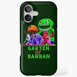 Garden of characters iPhone Tough Case