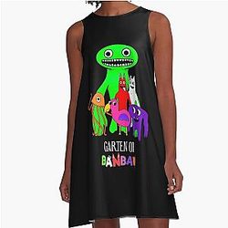 Garden of Characters A-Line Dress