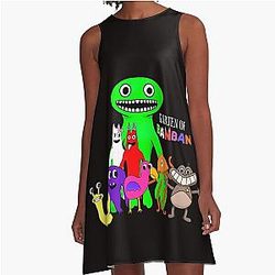 Garden of Banana group A-Line Dress
