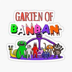 Garten of Banban Characters Sticker