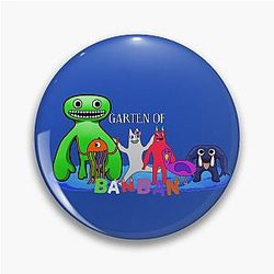 Garden of monsters Game Artwork Pin