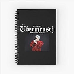 G-DRAGON 2025 World Tour comeback Big Bang kpop Spiral Notebook