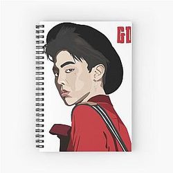 G-Dragon - Red Spiral Notebook