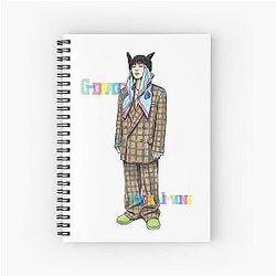 G-Dragon Color Pop Iconic Fashion T-Shirt Design Spiral Notebook