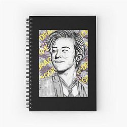 Stipple G-Dragon Tank Spiral Notebook