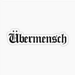 G-Dragon Ubermensch logo t-shirt button sticker