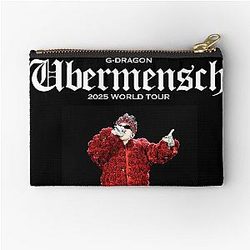 G-DRAGON Poster 2025 World Tour Comeback Big Bang K-pop Group Zipper Pouch