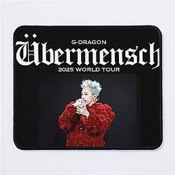 G-DRAGON Übermensch poster 2025 World Tour comeback big bang K-pop group mousepad