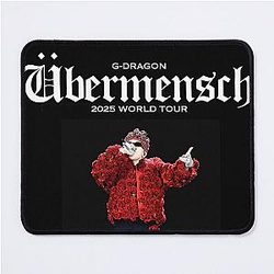 G-DRAGON Übermensch 2025 World Tour comeback Big Bang kpop group Mouse Pad