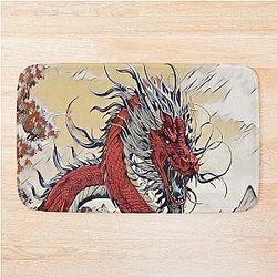 Chinese Dragon Bath Mat