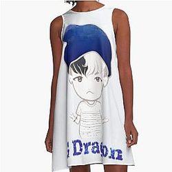 G-DRAGON Illustration A-Line Dress