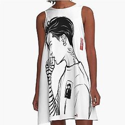 G-Dragon Illustration Style A-Line Dress