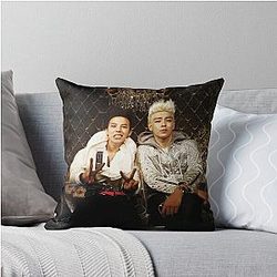 Big Bang GD TOP Kpop Big Bang Throw Pillow