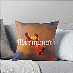 G-DRAGON Übermensch poster 2025 World Tour comeback Big Bang K-POP group Throw Pillow