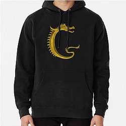 Letter of the Dragonfont Initial Capital Monogram (Dragon) Hoodie
