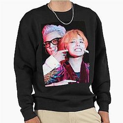 G Dragon Top Big Bang kpop group Pullover Sweatshirt