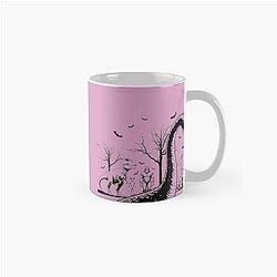 Halloween Party Bigfoot Alien Meet Loch Ness Dragon Spooky Classic Mug