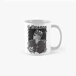 G-Dragon K-pop Soloist from Big Bang Black & White Classic Mug